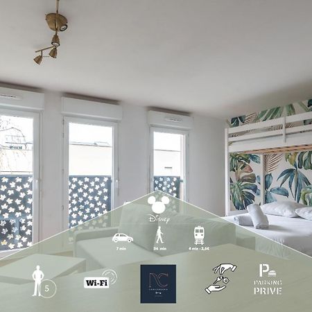 *Disneyland-Paris* 5Pers Wifi, Parking, Netflix Montévrain Eksteriør billede